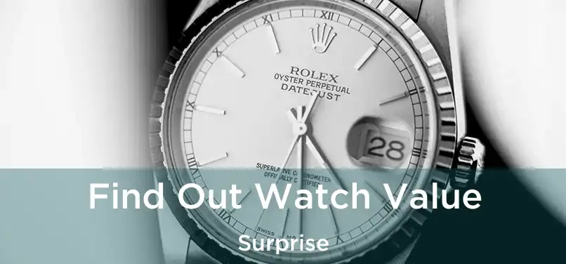 Find Out Watch Value Surprise